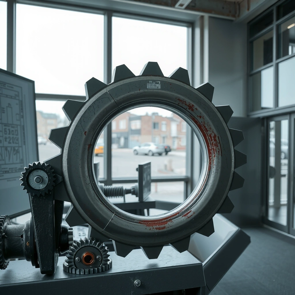 Mechanical Gear Motif